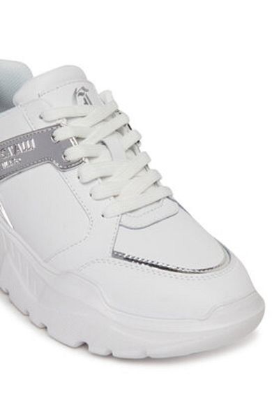 Just Cavalli Pantofi de damă albi JUST CAVALLI-78RA3SL9 ZPA71 LA3 003+900