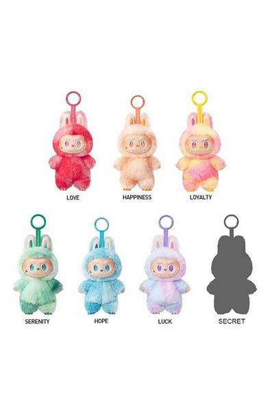 LABUBU Blind Box Vinyl Plush from The Monsters Big Into Energy Series - 6 Random Figurines, Collecti