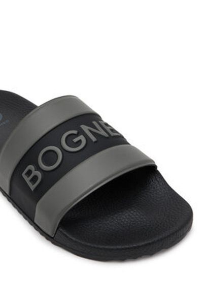BOGNER Flip-flops bărbătești negri BOGNER-12526417 026 BLACK-OLIVE