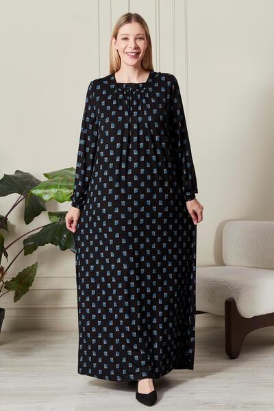 Ferace Women's Plus Size Square Neck Dress