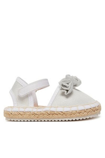 MAYORAL Espadrile albe pentru fete MAYORAL-41646 92 WHITE GLOS