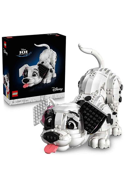 LEGO Disney 101 Dalmatian Puppy 43269 - Nostalgic Model Collectible for Adults