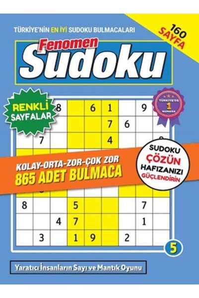 İthaki Yayınları Fenomen Sudoku 5