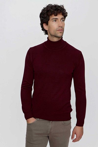 Morven Basic Dynamic Fit Relaxed Fit Turtleneck Knitwear Sweater