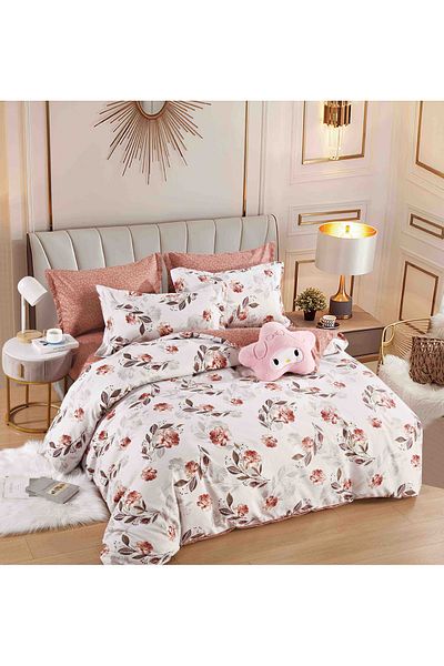 CHIRASO CHIRASO Bedding, FINET 6 Pieces, 2 Persons, Fitted Sheet 180x200, Colorful Print