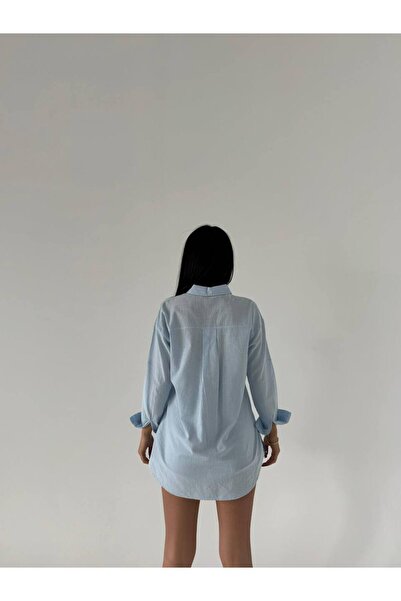 JESSE STORY Cămașă DE LENJIERĂ DE BLOCURI DETALII DE BLOCURI DE 75 CM