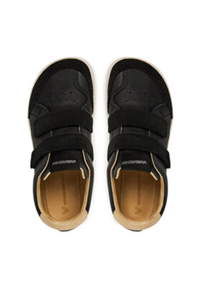 VIVOBAREFOOT Teniși negri pentru băieți VIVO-105434 01 OBSIDIAN