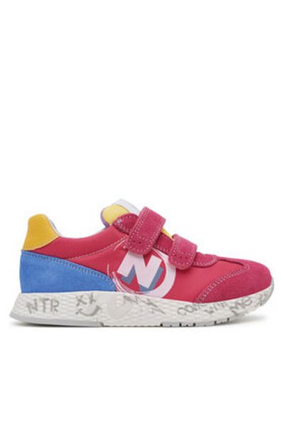 Naturino Girl Sneakers pink NATURINO-2018225 05 JESKO 2 VL SUEDE BRIGHT FUCHSI S
