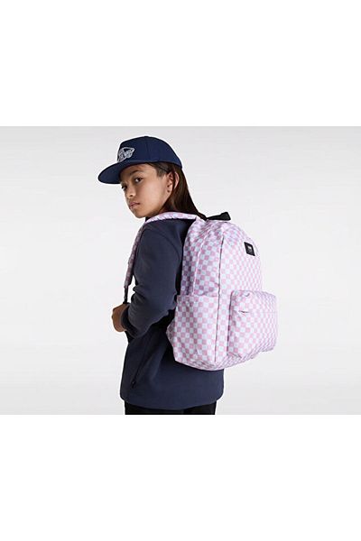 Vans Old Skool Grom Check Backpack Backpack Vn000J3Kd3X1 Pink