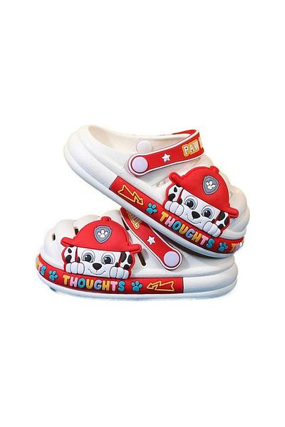 AyShop Paw Patrol Non-Slip White Kids Sandals Slippers