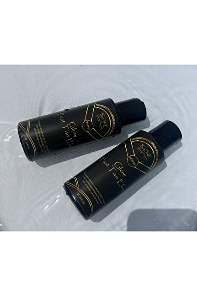 BeOne Cosmetics Glow Fast-Tan Elixir - intensive tanning accelerator, 100% natural, sun or solarium, mango flavor