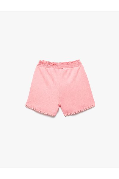 Koton Elastic Waist Wrap Shorts