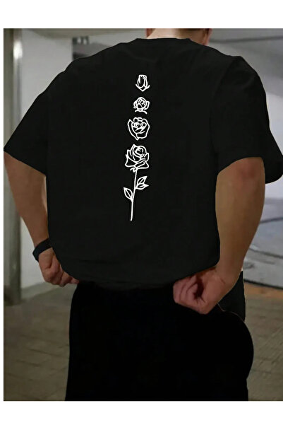 donamod Μπλουζάκι με στάμπα ροζ χρώματος[