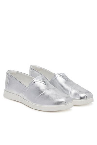 Toms Pantofi damă argintii TOMS-10021745 ARGINTII