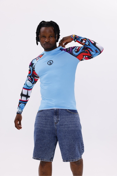 NEPTUNUS SHOP UPF50,ERKEK UZUN KOLLU RASHGUARD,DALIŞ,YELKEN,SÖRF,SCUBA