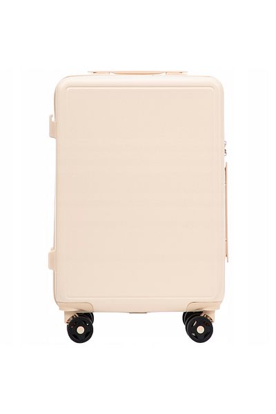 World Of Wings Wings BUNTING Cabin Spinner ABS+ Suitcase White TSA LOCK