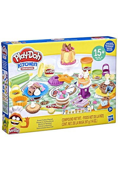 Hasbro Set plastilina Play-Doh Kitchen Creations - Prajituri dulci