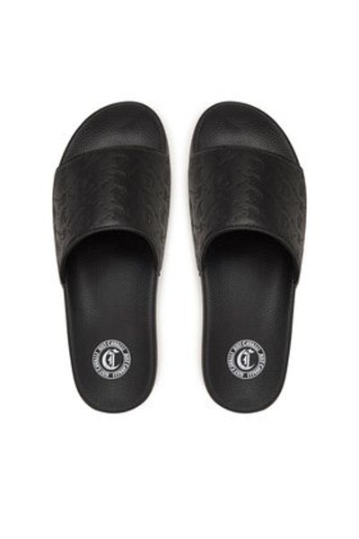 Just Cavalli Men's Flip-flops black JUST CAVALLI-78QA3SZ5 ZSC31 899 BLACK