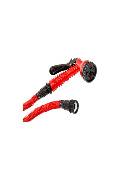 SERENE Scratch Resist Latex and Polyester Expandable Hose with Plastic Connector