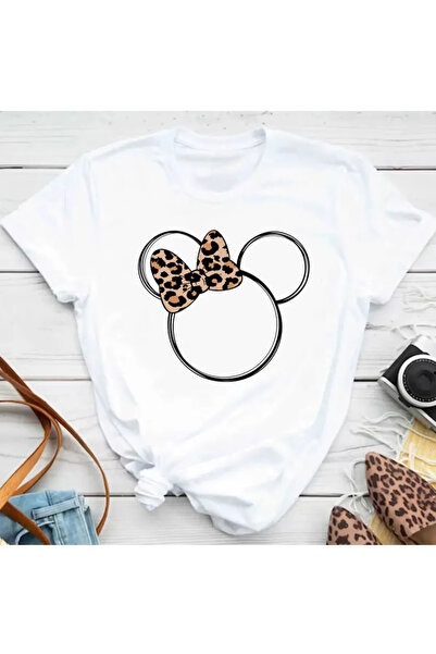 donamod تي شيرت مطبوع للجنسين من M.mouse Minnie