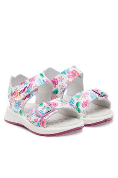 Primigi Sandale pentru fete albe PRIMIGI-7870777 S B.CO-FUCSIA