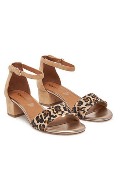 Tamaris Women's Sandals brown TAMARIS-1-28291-44 329 LEOPARD COMB