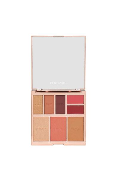 PROFUSION COSMETICS Full Face Makeup Palette, Radiance, 8 Shades, Profusion Cosmetics, 22 g