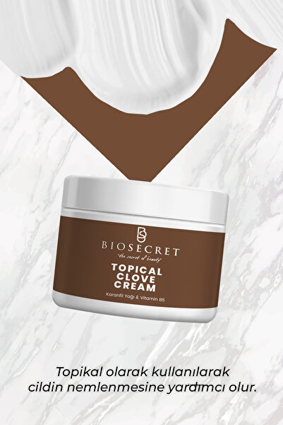Biosecret Lazer Epilasyon Öncesi Topical Clove Cream 100ml Bio117