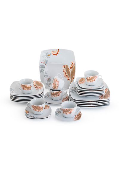 HIC Ceramic Dinner set 30 pieces for 6 persons
