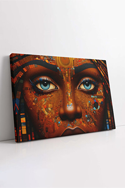 KOSS Dijital Pictură pe pânză pentru femei tradiționale africane, pictură cu ...