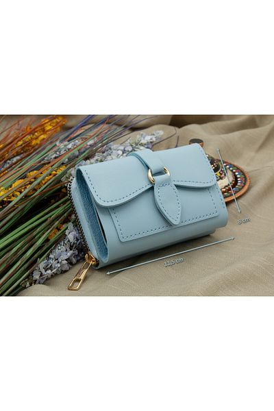 Womancraft Defne Women's Wallet with Zippered Accordion Paper and Coin Compartment