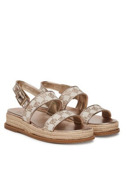 Dkny Espadrile bej pentru femei DKNY-K1598945 BNE BONE