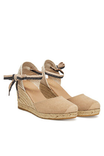 Genuins Espadrile bej pentru femei GENUINS-G105908 BEJ
