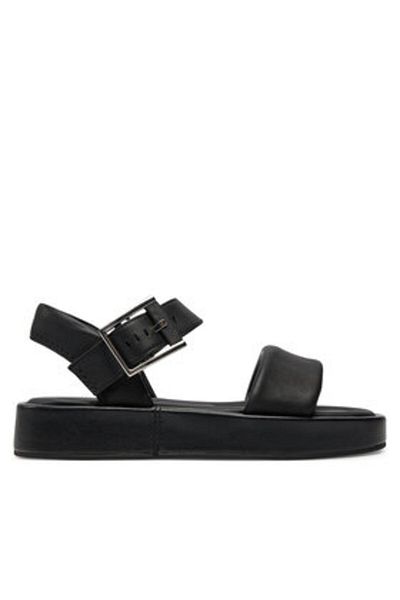 CLARKS Women's Sandals black CLARKS-ALDA STRAP BLACK LEATHER 26176257