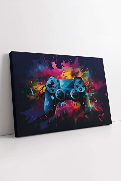 KOSS Dijital Tablou de pânză pentru consola de jocuri, tablou cu mâner pentru...