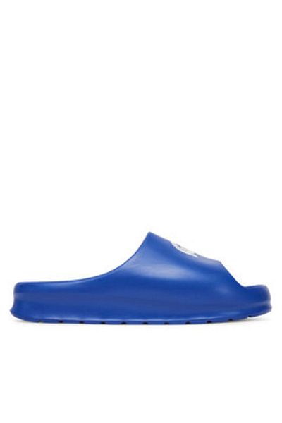Lacoste Șlapi albaștri pentru bărbați LACOSTE-749CMA0024 221 BLU/WHT
