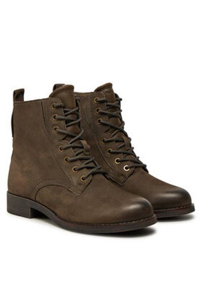 Tamaris Women's Ankle boots green TAMARIS COMFORT-8-85100-43 724 OLIVE NUBUC
