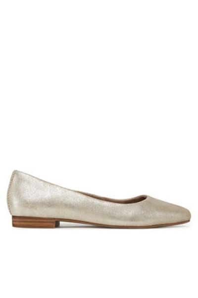 Toms Balerini aurii pentru femei TOMS-10021362 ARGINTII