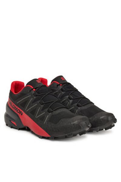 Salomon Teniși negri pentru bărbați SALOMON-L47804800 BLACK/FLSC/BLACK