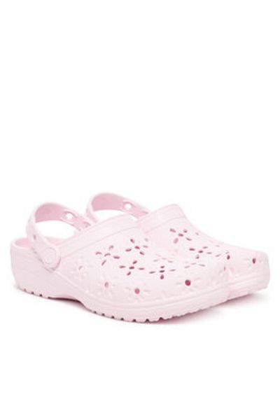 Crocs Șlapi roz pentru femei CROCS-210927 PINK MILK