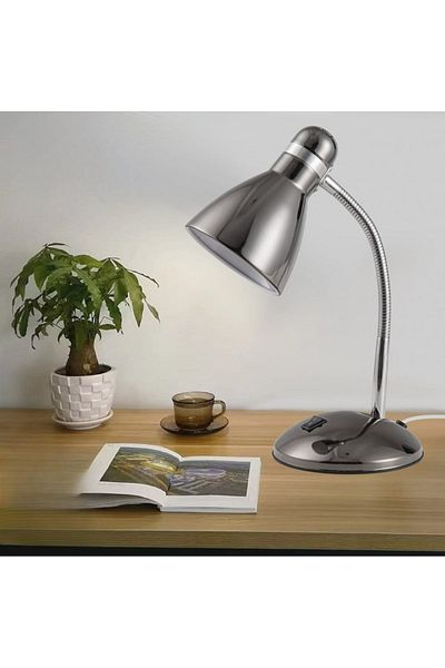 DEC14 Wonderful design office lamp, silver color