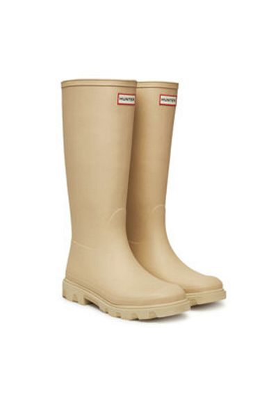 Hunter Ghete Wellington bej pentru femei HUNTER-HFRW0001251 GRAVEL