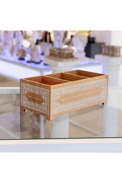 Anadolia Grout Filled Rustic Organizer