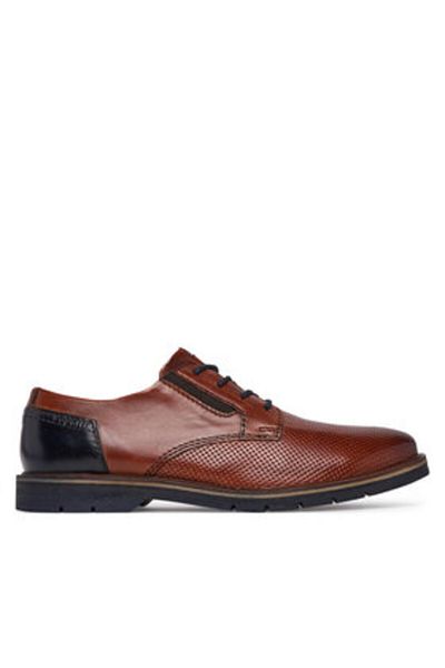 BUGATTI Men's Shoes brown BUGATTI-311-ARZ02-4100 6300 COGNAC