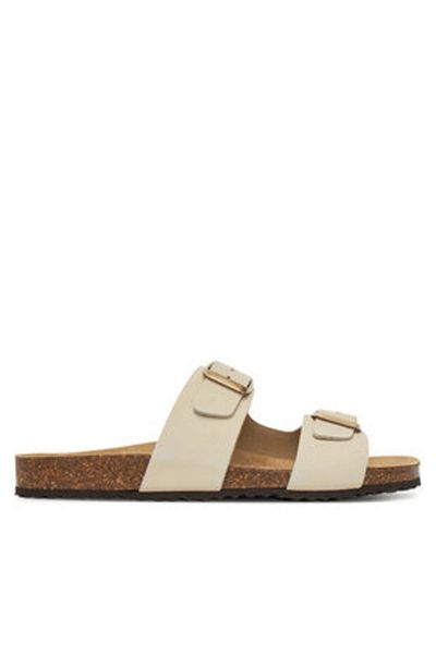 Geox Flip-flops bej pentru femei GEOX-D35LSL-00032 C1122