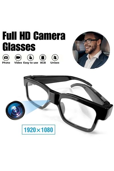 iUni G7 Glasses Mini Camera, Full Hd, 8gb Microsd Card, Night Vision