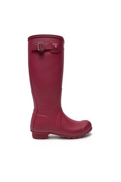 Hunter Women's Wellington boots red HUNTER-WFT1000RMA BH HAYES BURGUNDY