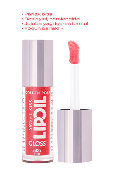 Golden Rose Sweet Kiss Lip Oil Gloss No:03 - Dudak Parlatıcı Yağ