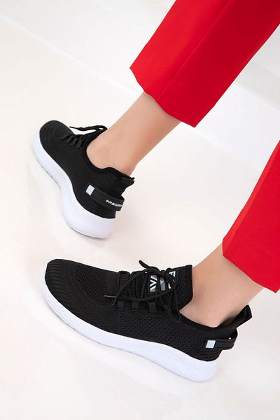 SOHO Black Women's Sneaker 20701
