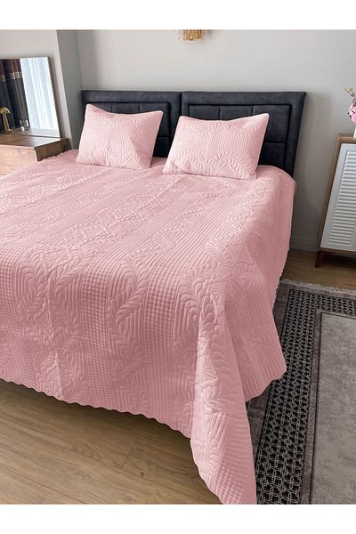 Faiend Double Sided Ultrasonic Quilted Double Bed Cover |   Soft Texture, Stylish Design